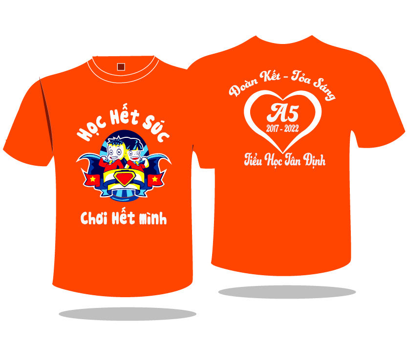 Đồng Phục Lớp 5A-Trường TH TÂN ĐỊNH