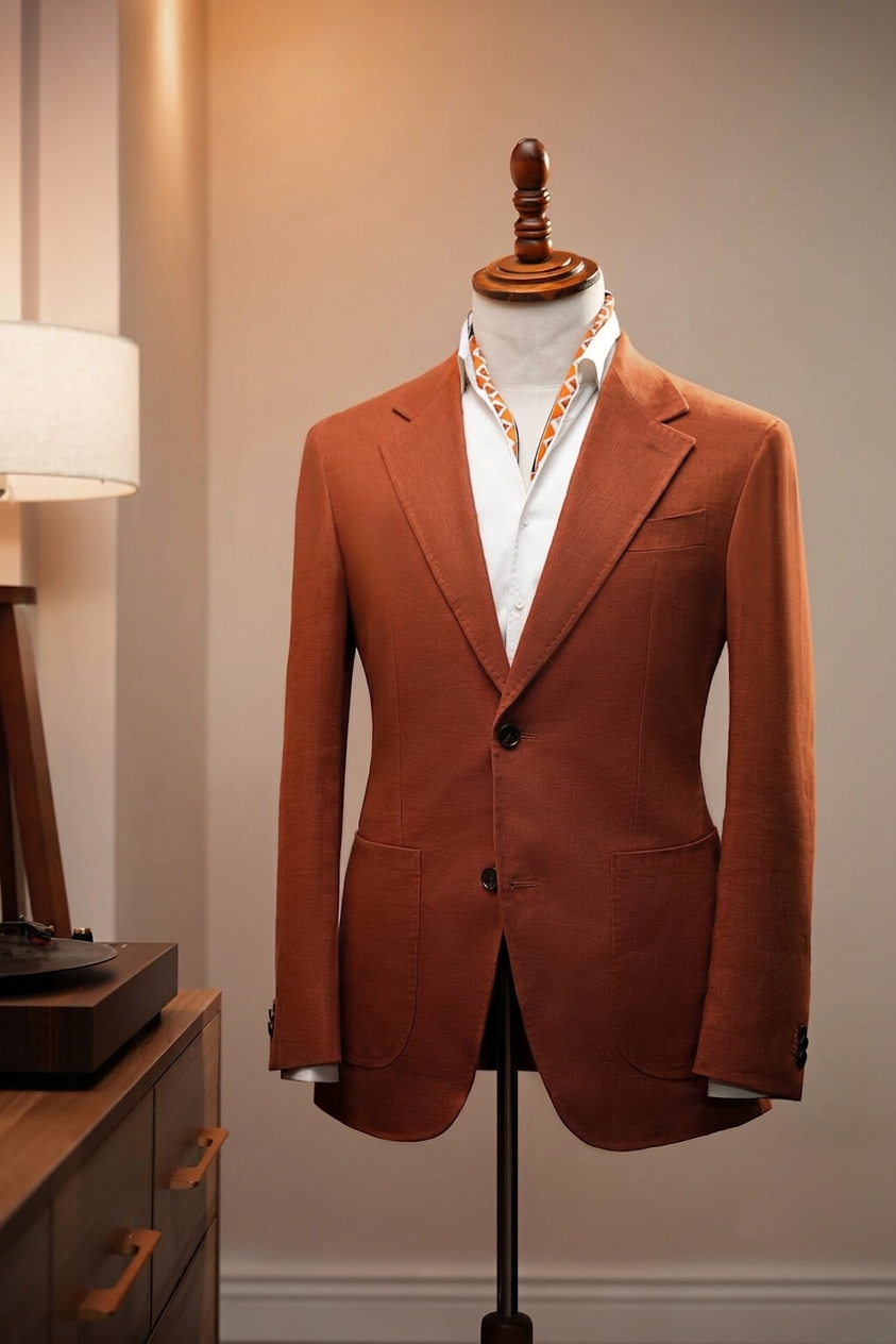 Áo vest nâu trơn 1 lớp – AVTN19